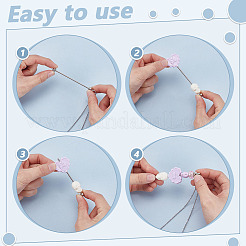 Kits de fabrication de colliers pendentifs perlés à faire soi-même&nbsp;DIY-UN0008-55P