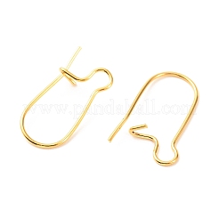 Fornituras de pendiente de latón&nbsp;X-KK-F824-009G
