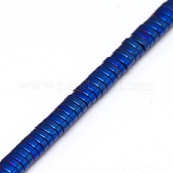 Electroplate non magnetici ematite sintetico fili di perline&nbsp;G-I094-04