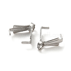 Pendentif en acier inoxydable chirurgical 316 anti-ternissement avec bélières&nbsp;STAS-Q310-04P