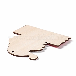 Gros pendentifs en bois peint à la bombe de noël&nbsp;FIND-H030-20