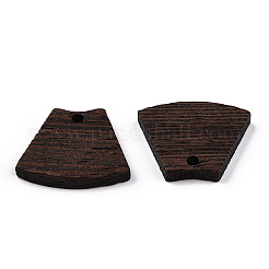 Anhänger aus natürlichem Wengeholz&nbsp;WOOD-T023-83