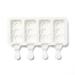 Moldes de silicona para helados rectangulares diy de grado alimenticio&nbsp;DIY-D062-08B
