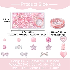 Süße DIY-Schmucksets aus Stretch-Acrylperlen&nbsp;DIY-YW0010-04A
