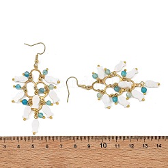 Kronleuchter-Ohrringe aus Edelstahl 304&nbsp;EJEW-JE07468