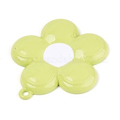 Große Anhänger aus sprühlackierter Legierung und Emaille&nbsp;PALLOY-T092-80D