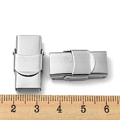 Fermagli per cinturini per orologi in acciaio inossidabile 201 anti-ossidazione&nbsp;X-STAS-C006-1-02
