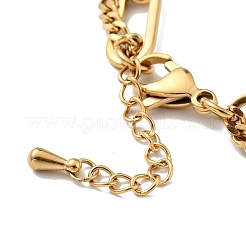 Pulseras de múltiples hilos con dijes de bolas redondas y yin yang de resina&nbsp;BJEW-G639-31G