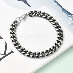 Bracelets gourmette en acier inoxydable 667 pour hommes et femmes&nbsp;BJEW-D367-02