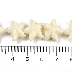 Synthetische korallengefärbte geschnitzte Perlenstränge&nbsp;CORA-K009-06B-02