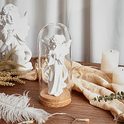 Couvercle de dôme en verre&nbsp;AJEW-WH0314-446B