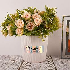 3 Rolle 3 Stil heißgeprägte selbstklebende Geschenkanhänger aus Papier youstickers&nbsp;DIY-SZ0007-41