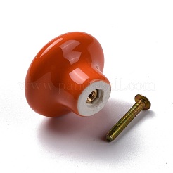 Runde Schranktürknäufe aus Porzellan&nbsp;FIND-Z004-17B