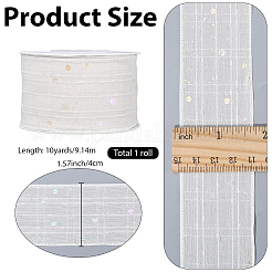 10 Meter Polyester-Spitzenbesatz&nbsp;OCOR-WH20008-16A