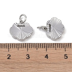 Ciondoli in ottone e zirconi trasparenti&nbsp;KK-G497-20P