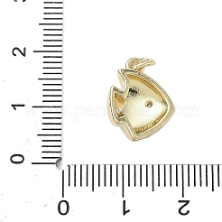 Messing Emaille-Anhänger&nbsp;KK-K368-12G