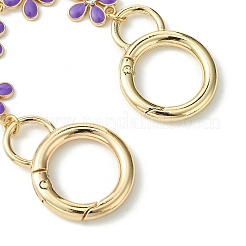 Cadenas de extensión de bolsas con anillos de resorte de aleación de zinc&nbsp;X1-AJEW-BA00142-05