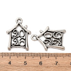 Tibetischer stil Aluminium Anhänger & Charms&nbsp;FIND-C094-31C-AS