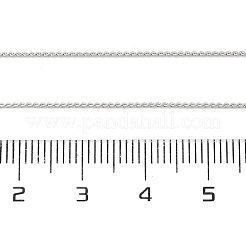 Anlaufgeschützte Serpentinenkette aus 304 Edelstahl für Männer und Frauen&nbsp;NJEW-G076-01B-P