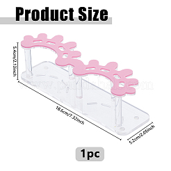 Support de rangement en acrylique pour sourcils et pinces à épiler&nbsp;AJEW-WH0752-329B