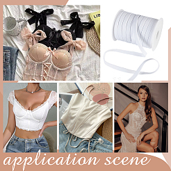 Ruban de remplacement pour armatures de soutien-gorge en nylon de 25 mètre&nbsp;OCOR-MA0001-23B
