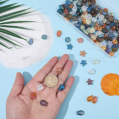 730 kit de perles de verre électroplaquées et de rocailles en verre&nbsp;DIY-SP0007-83