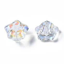 Perle di vetro trasparente&nbsp;GGLA-S054-011C-01