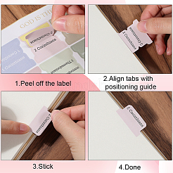 Etikettenaufkleber papier selbstklebende aufkleber&nbsp;DIY-WH20001-30C