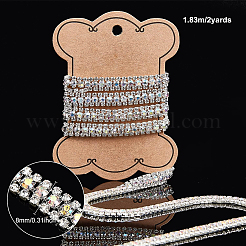 Chaînes de tasse en résine strass 2 couleurs&nbsp;FIND-BC0002-05
