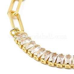 Tennisarmband aus Zirkonia&nbsp;BJEW-A132-17G-02