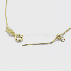 Colliers avec chaîne en 925 argent sterling&nbsp;STER-F039-45cm-13G