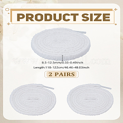 2 Paar Schnürsenkelbänder aus Polyester&nbsp;FIND-LP0008-77