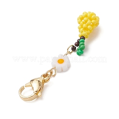 Decorazioni pendenti con frutti in perline di vetro&nbsp;HJEW-MZ00150
