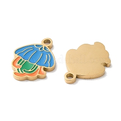 Placcatura ionica (ip) ciondoli in acciaio inossidabile 304&nbsp;LS-STAS-C083-11G-01