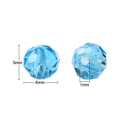 DIY Light Sky Blue Serie Schmuckherstellungssets&nbsp;DIY-YW0002-94F
