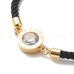 Klare Zirkonia-Glieder-Schieber-Armbänder&nbsp;BJEW-JB08921