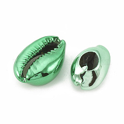 Perle di conchiglia di metallo naturale galvanizzate&nbsp;X-SSHEL-S258-06