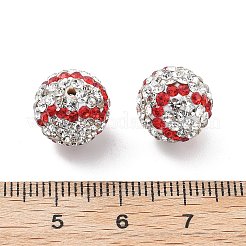Polymer Ton Strass Perlen&nbsp;PORC-A027-01A
