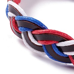 Lederarmband-Set für Männer und Frauen&nbsp;LS-BJEW-C005-02B