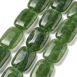 Malaysia naturale perle di giada fili&nbsp;G-K392-B16-13x18mm