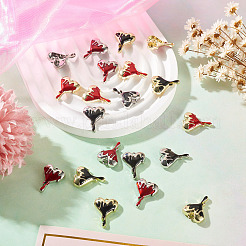 20pcs pendentifs en émail en alliage&nbsp;ENAM-TA0003-62C