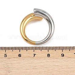Manschettenringe aus Edelstahl 304 für Damen&nbsp;RJEW-B133-01