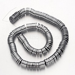 Electroplate non magnetici ematite sintetico fili di perline&nbsp;X-G-F300-17A-01