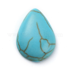 Cabochon Howlite sintetici&nbsp;TURQ-WH0001-02E-01