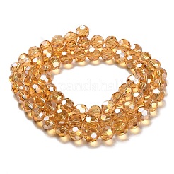 Perles en verre transparentes&nbsp;EGLA-A035-T10mm-B17