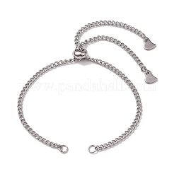 Anlaufgeschützte Kettenarmbänder aus Edelstahl 304&nbsp;AJEW-JB01210-02