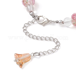 Bracciali di perline lampwork per le donne&nbsp;BJEW-JB12135-02