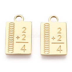 Pendentifs en acier inoxydable 304&nbsp;STAS-T064-34G