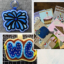 15 Stück Filzvlies&nbsp;DIY-SP0003-93D