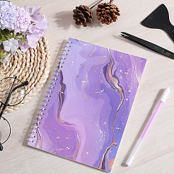 Quaderno a spirale con fogli mobili formato A5 per la raccolta di adesivi&nbsp;AJEW-CP0007-84C